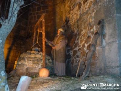 Senderismo Sierra Norte Madrid - Belén Viviente de Buitrago; cuenca senderismo